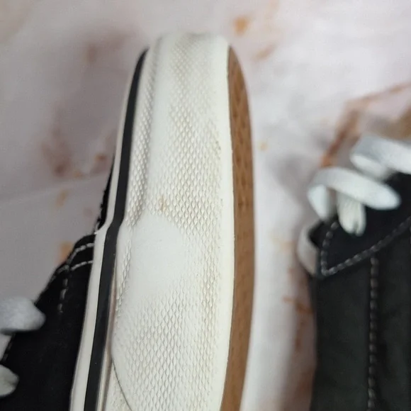 Vans High Top Shoes Black White Unisex - Picture 8 of 10